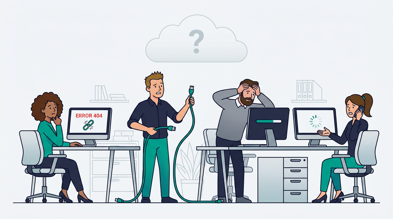 IT担当者不在のリスク